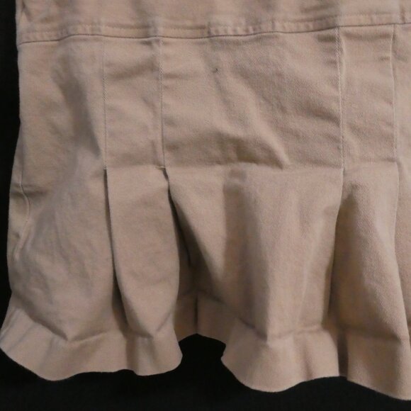 Y2K OLD NAVY Clothing Co. Uniform size 6 Sleeveless Cotton Dress Zip-Up Back - Picture 15 of 16